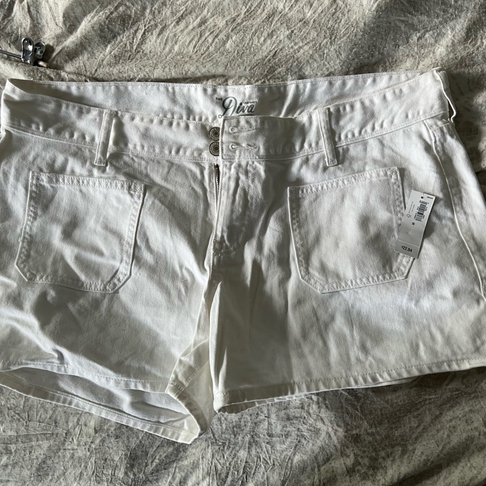 White shorts